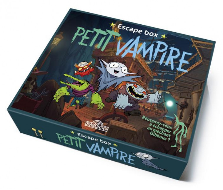 PETIT VAMPIRE - ESCAPE BOX - ESCAPE GAME ENFANTS - DE 2 A 5 JOUEURS - DES 8 ANS - SFAR/STUDIO CANAL - NC