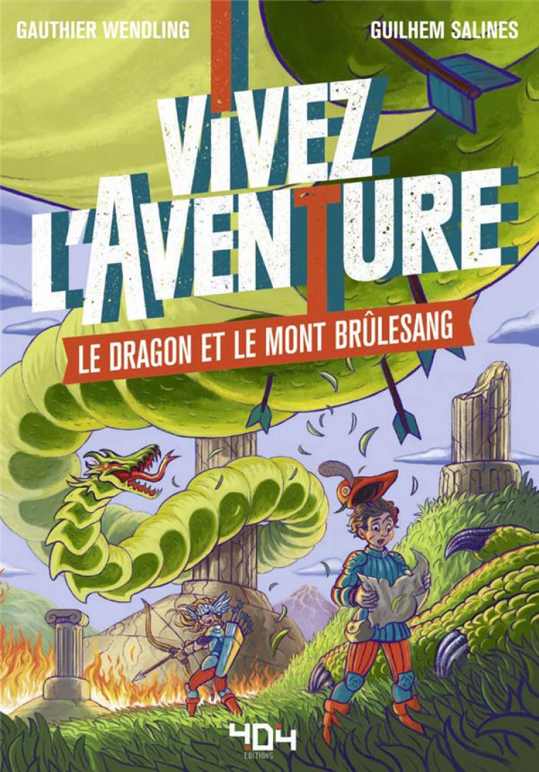 VIVEZ L-AVENTURE - LE DRAGON ET LE MONT BRULESANG - SALINES/WENDLING - 404