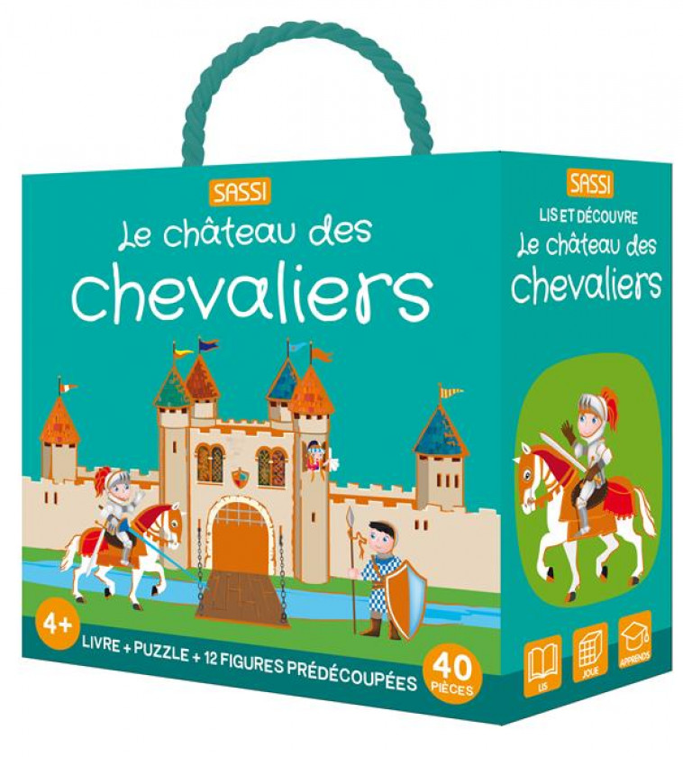 Q-BOX. LE CHATEAU DES CHEVALIERS - AA.VV. - NC