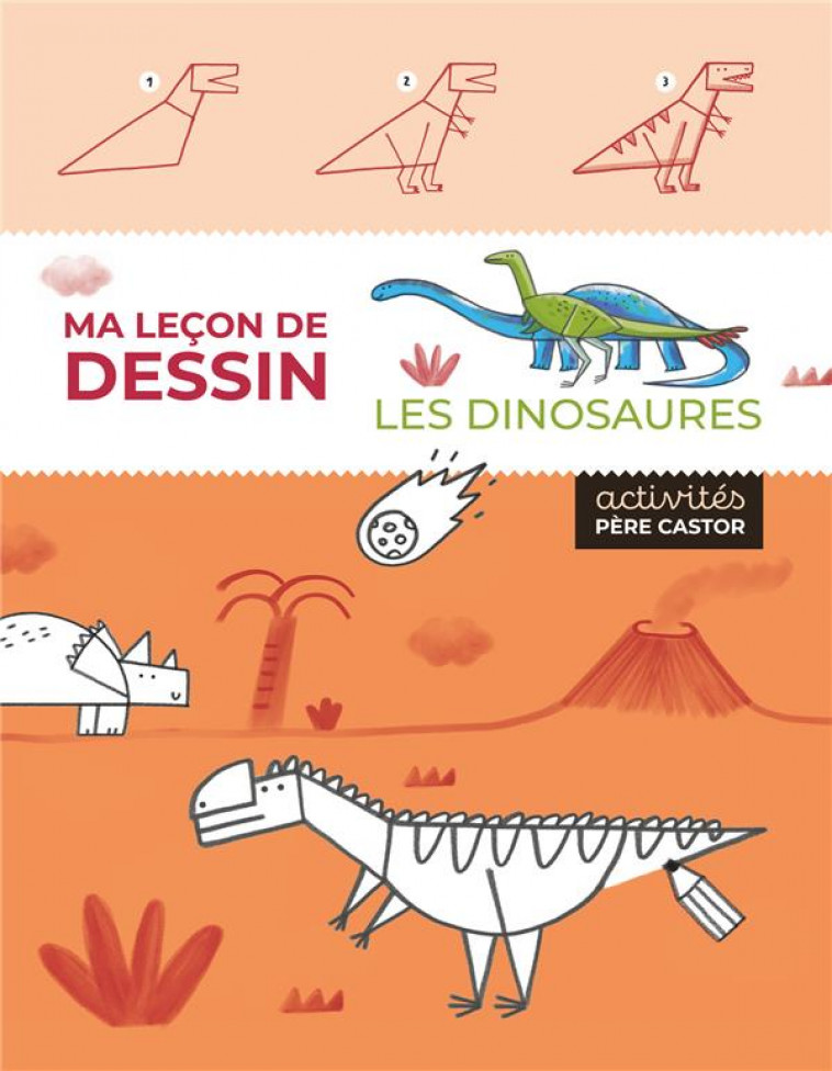 MA LECON DE DESSIN - LES DINOSAURES - JESUS JOANA - FLAMMARION