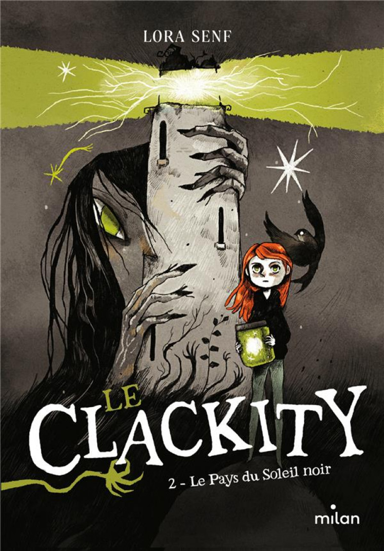 LE CLACKITY, TOME 02 - LE PAYS DU SOLEIL NOIR - SENF/CACERES - MILAN