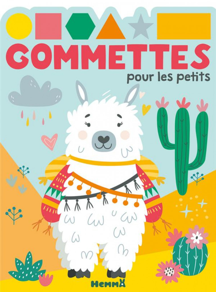 GOMMETTES POUR LES PETITS LAMA - COLLECTIF - HEMMA