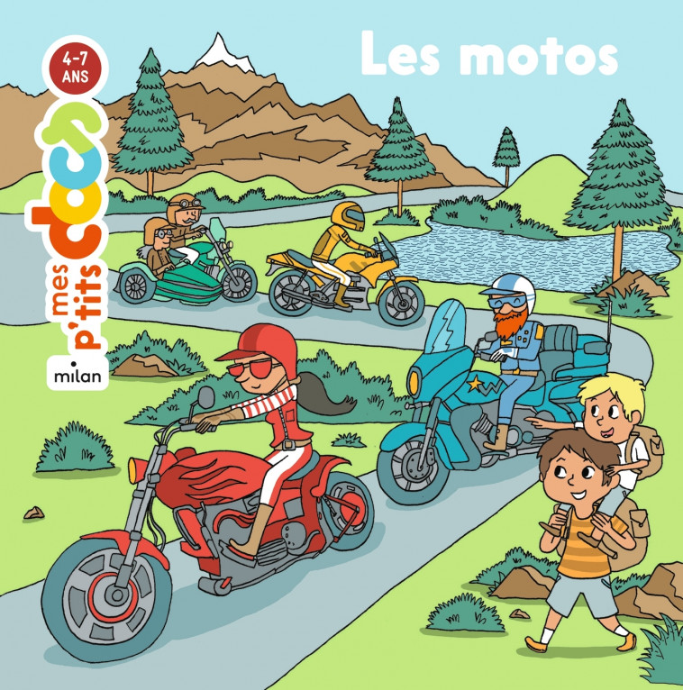 Les motos - Stéphanie Ledu, Matthieu Roda - MILAN