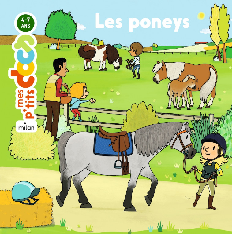 Les poneys - Stéphanie Ledu, Hélène Convert - MILAN