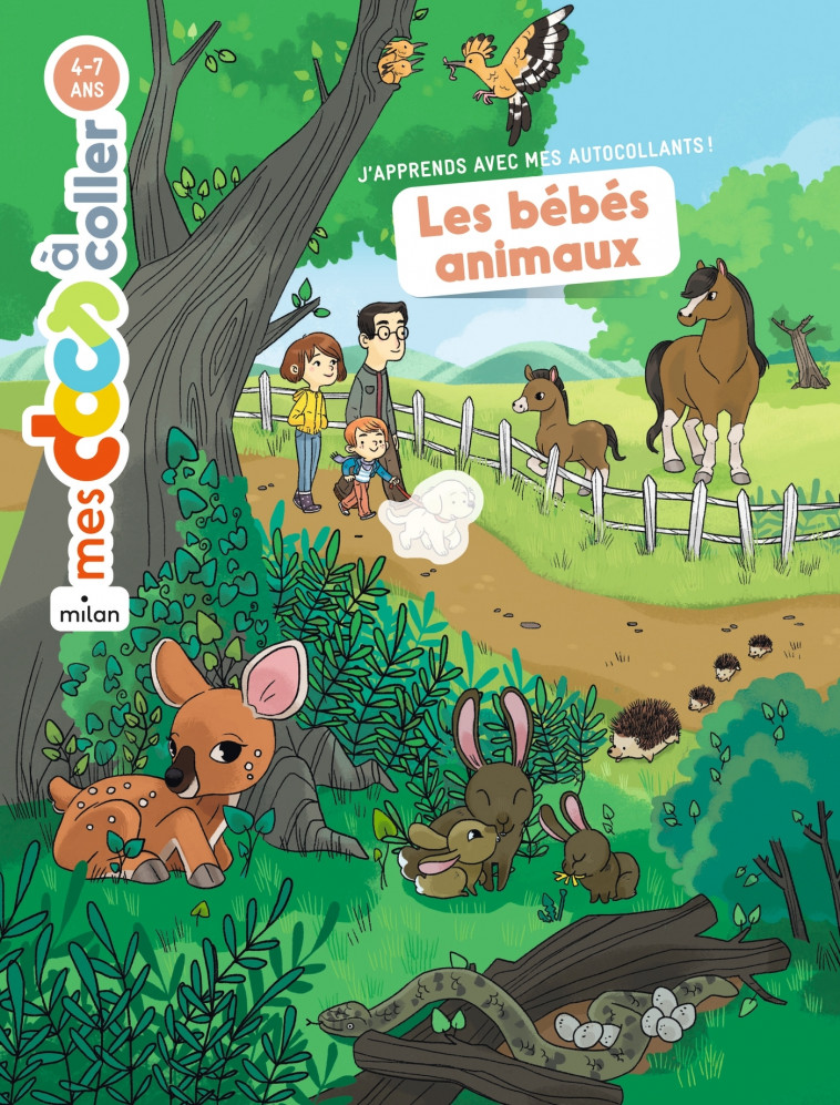 Les bébés animaux - Eléonore Della Malva, Stéphanie Ledu - MILAN