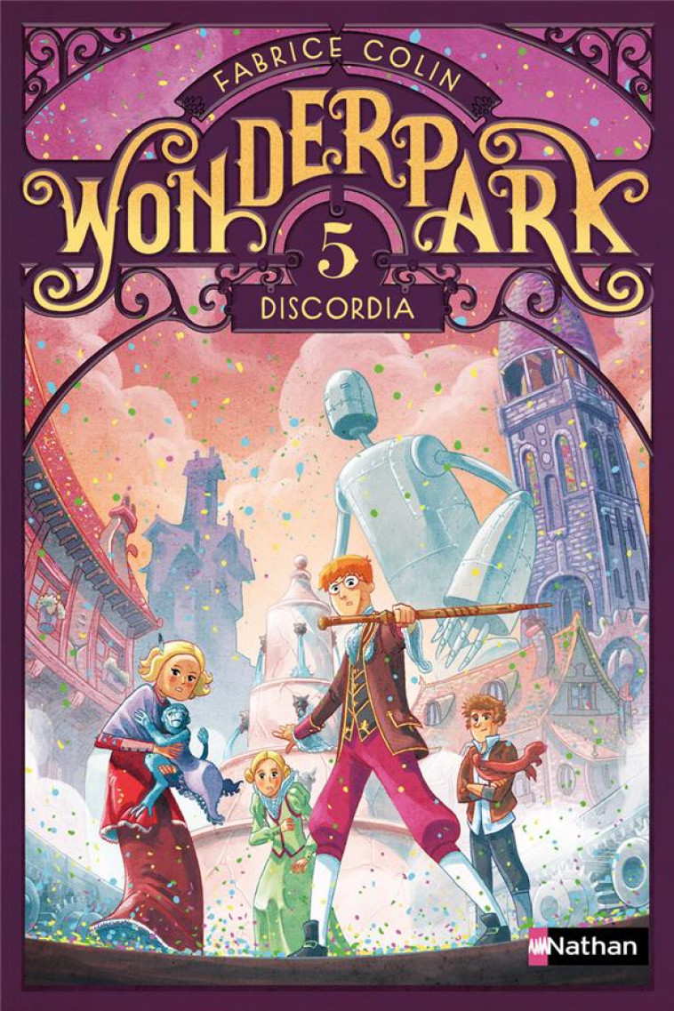 WONDERPARK - TOME 5 DISCORDIA - VOL05 - COLIN/BRIVET - CLE INTERNAT