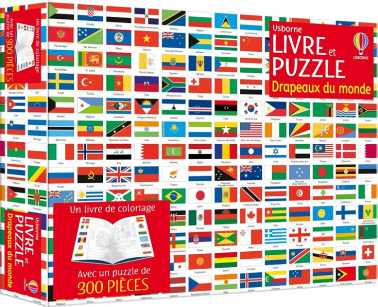 LES DRAPEAUX DU MONDE - COFFRET LIVRE ET PUZZLE - MEREDITH/MCNEE/POELS - NC