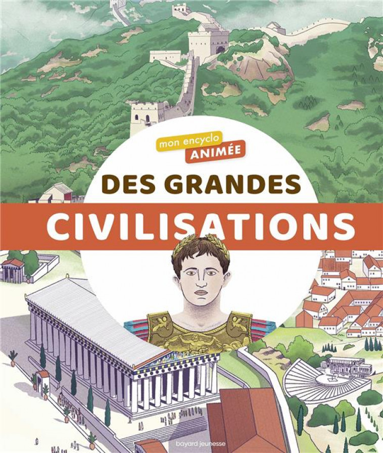 MON ENCYCLO ANIMEE DES GRANDES CIVILISATIONS - FICHOU/CANTOU/NIKOL - BAYARD JEUNESSE