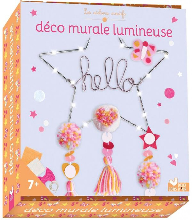 DECORATION MURALE LUMINEUSE - COFFRET AVEC ACCESSOIRES - HUMBERT VIRGINIE - HACHETTE