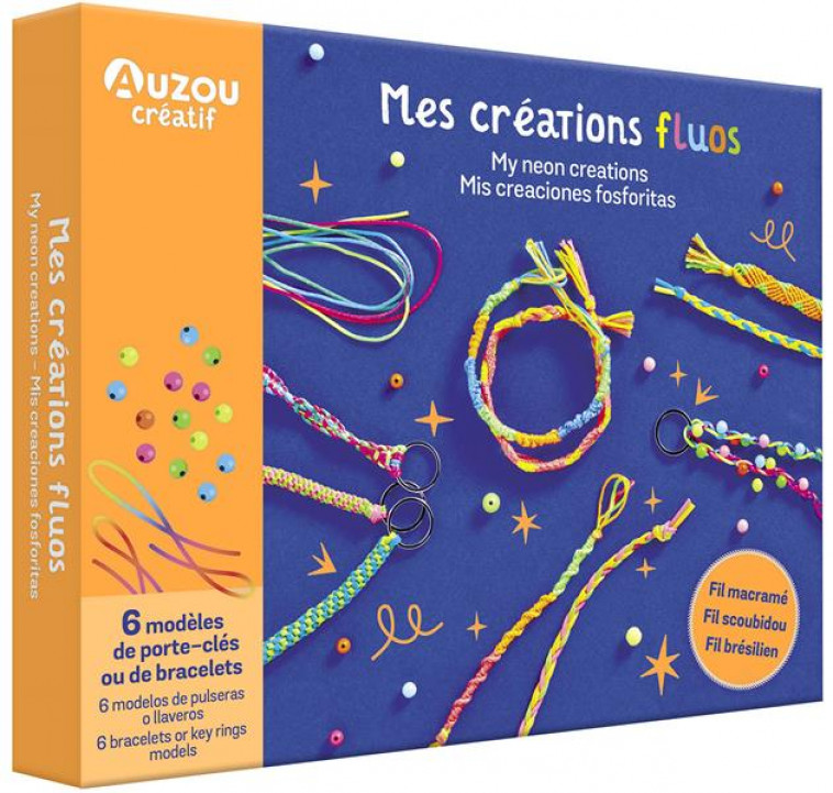 MON COFFRET D'ARTISTE - MES CREATIONS FLUOS - GUESNE MAUDE - NC