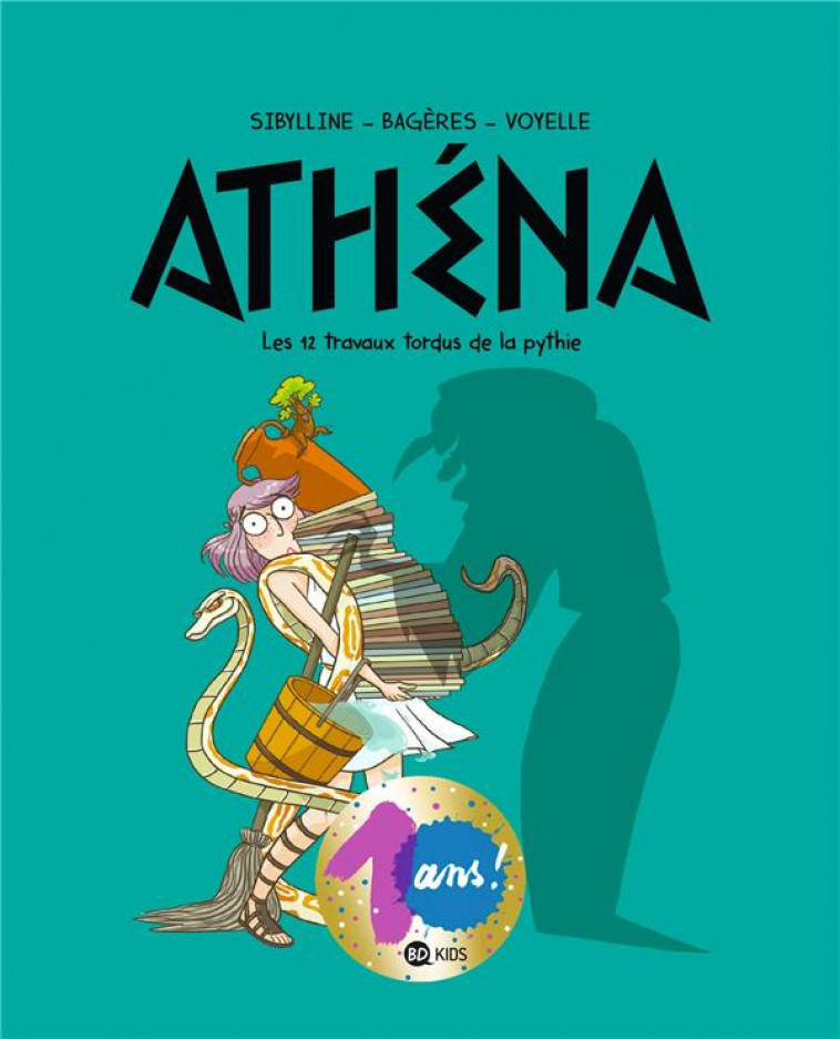 ATHENA, TOME 04 - LES 12 TRAVAUX TORDUS DE LA PYTHIE - BAGERES/SIBYLLINE - MILAN