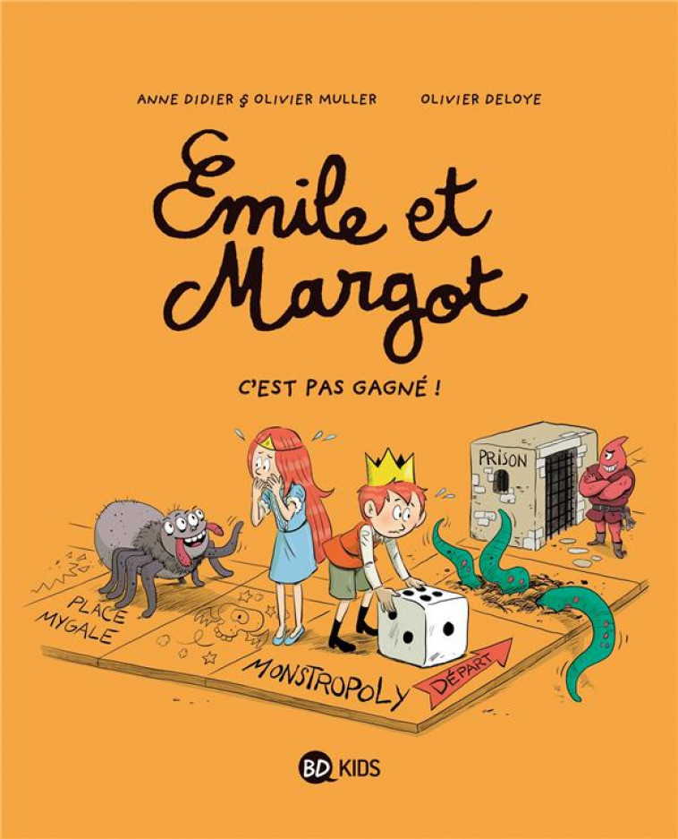 EMILE ET MARGOT, TOME 11 - C'EST PAS GAGNE ! - DELOYE/DIDIER/MULLER - BAYARD JEUNESSE