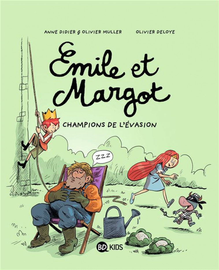 EMILE ET MARGOT, TOME 12 - CHAMPIONS DE L'EVASION - DELOYE/DIDIER/MULLER - NC