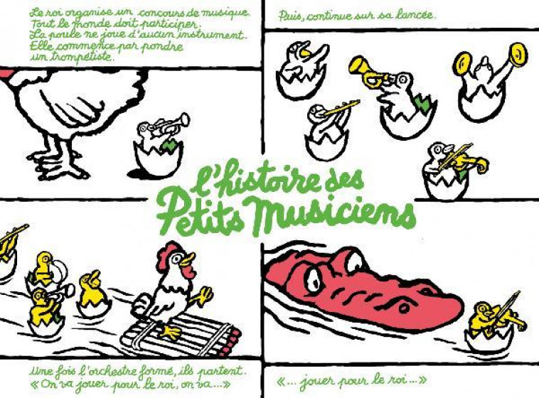 L'HISTOIRE DES PETITS MUSICIENS - CHAUCHAT/ZENNER - BISCOTO