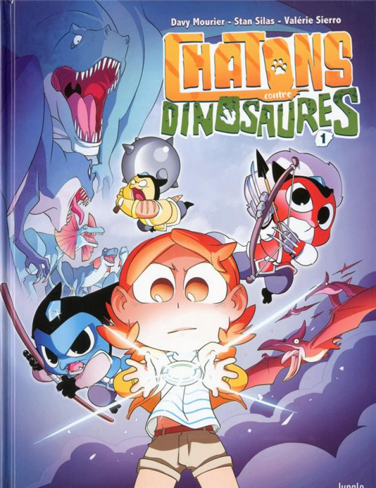 CHATONS CONTRE DINOSAURES - TOME 1 - VOL01 - MOURIER/STAN/SIERRO - CASTERMAN