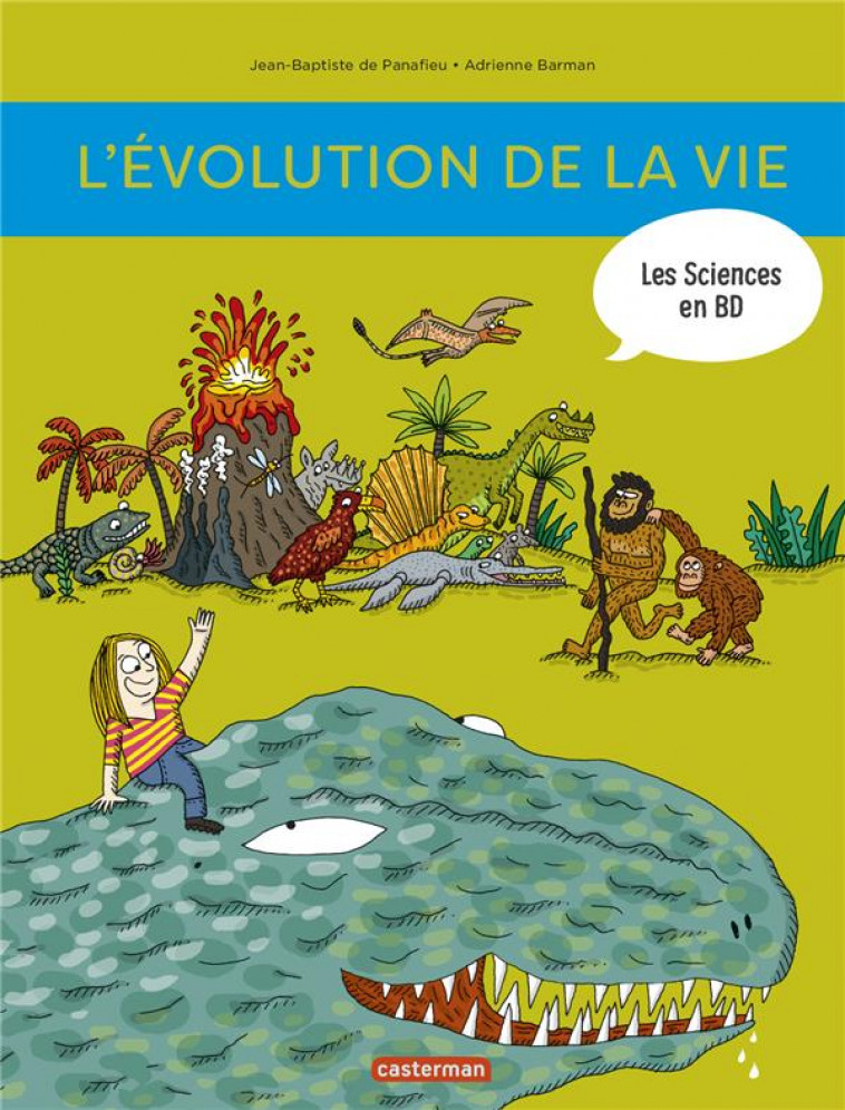 LES SCIENCES EN BD - L'EVOLUTION DE LA VIE - PANAFIEU/BARMAN - Casterman