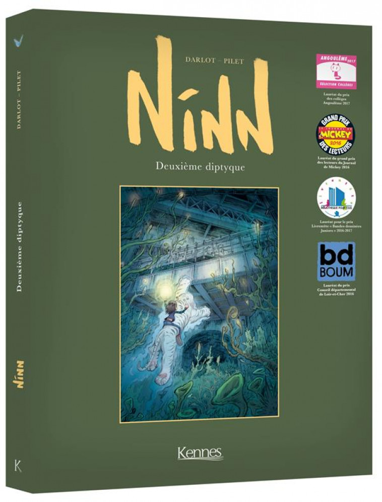 NINN - FOURREAU NINN T01 + T02 - NINN T03  - T04 - COFFRET - DARLOT/PILET - KENNES EDITIONS