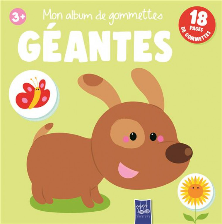 3+ - MON ALBUM DE GOMMETTES GEANTES - XXX - NC