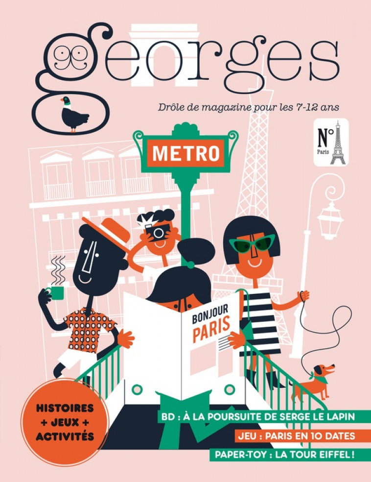 MAGAZINE GEORGES N 70 - PARIS  (JUIN JUILLET 24) - CLARKE/CONSTANCIEN - MAISON GEORGES