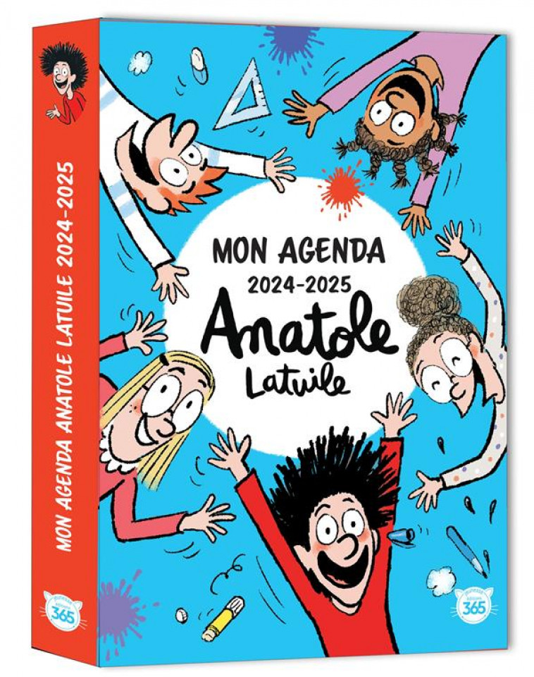 MON AGENDA SCOLAIRE 2024-2025 ANATOLE LATUILE - XXX - NC