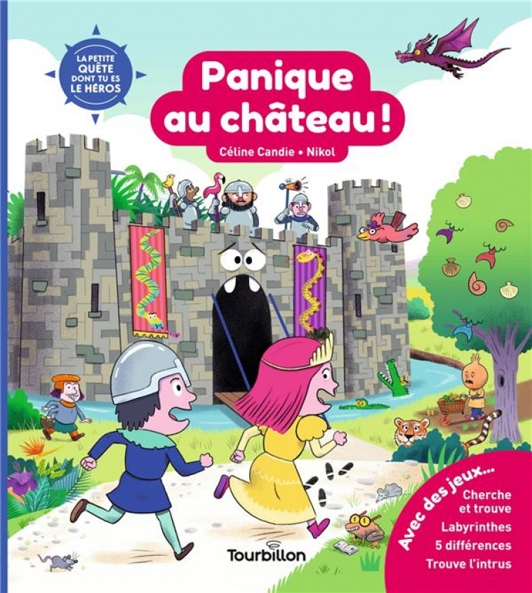 PANIQUE AU CHATEAU ! - CANDIE/NIKOL - TOURBILLON