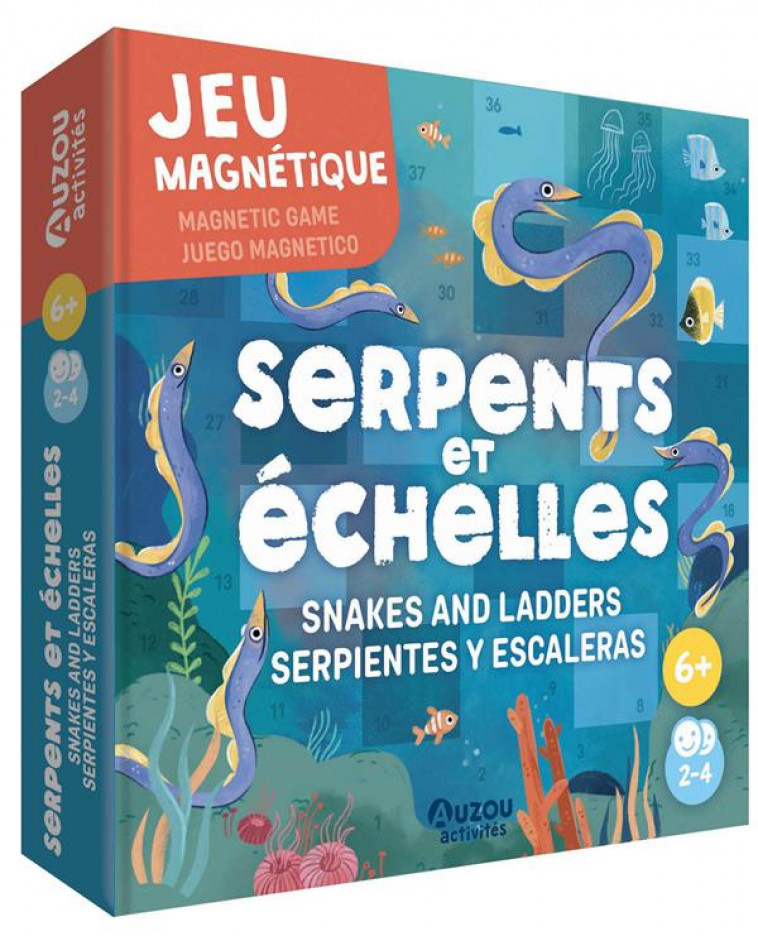 JEU MAGNETIQUE - SERPENTS ET ECHELLES - DE PEDRO PATRI - NC