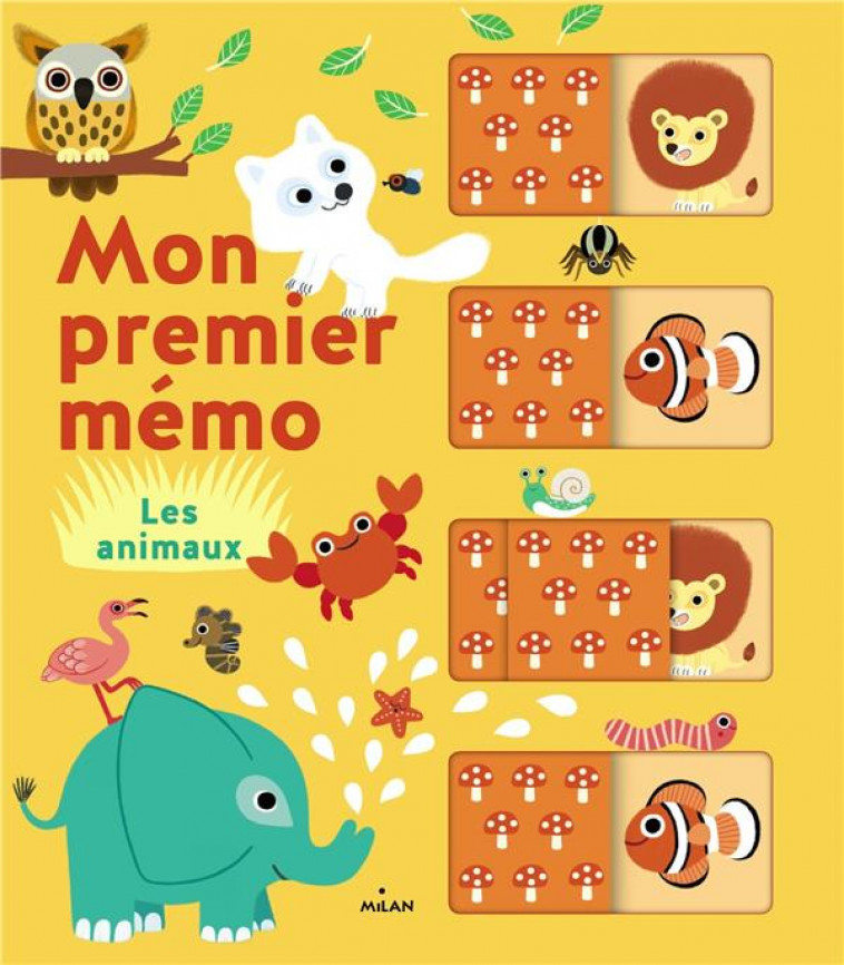 MON PREMIER MEMO - LES ANIMAUX - MERCIER JULIE - Milan jeunesse