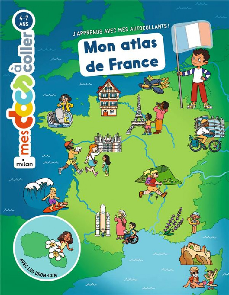 MON ATLAS DE FRANCE - FRATTINI/PAULINE - MILAN