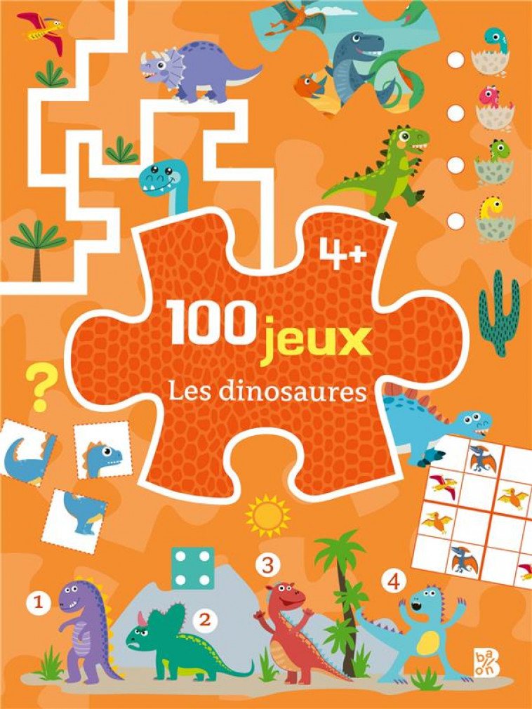 100 JEUX LES DINOSAURES - XXX - NC