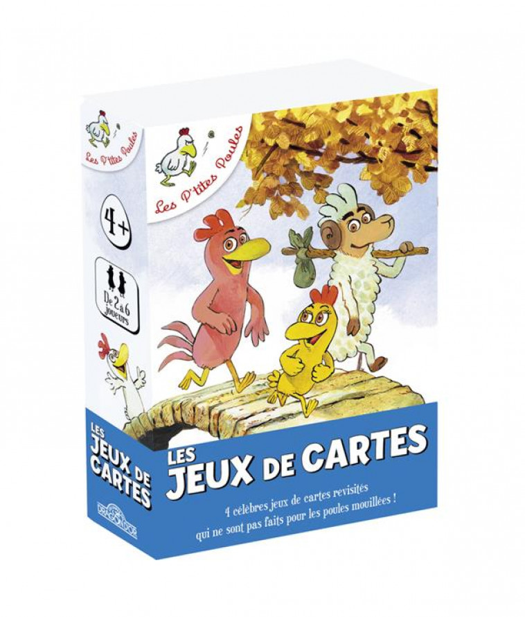 LES P'TITES POULES - LES JEUX DE CARTES - LES P'TITES POULES - NC