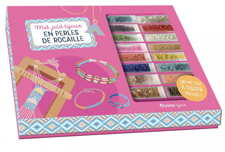 MA BOITE A BIJOUX - MES JOLIS BIJOUX EN PERLES DE ROCAILLE - SHIILIA - NC