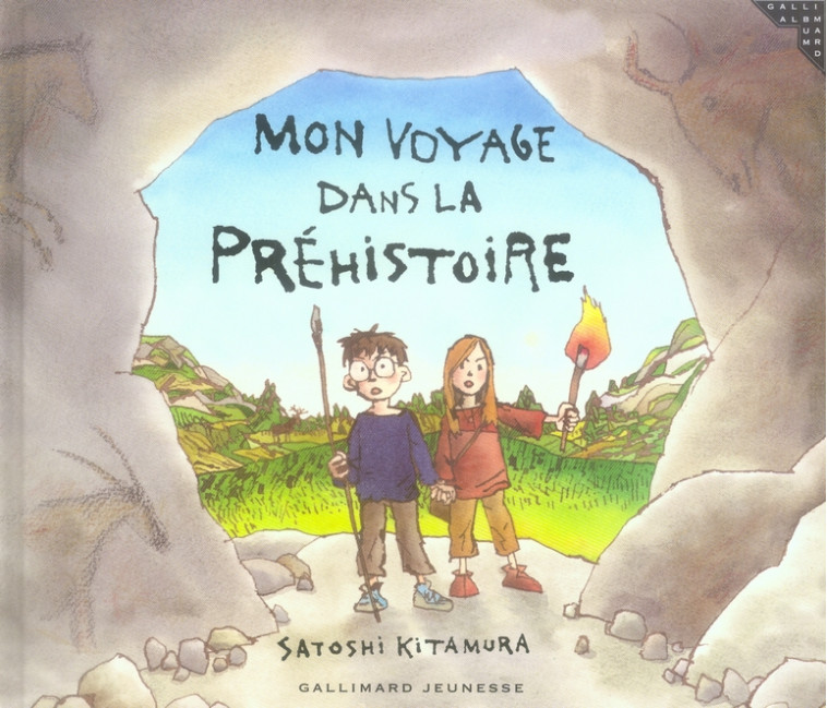 MON VOYAGE DANS LA PREHISTOIRE - KITAMURA SATOSHI - GALLIMARD