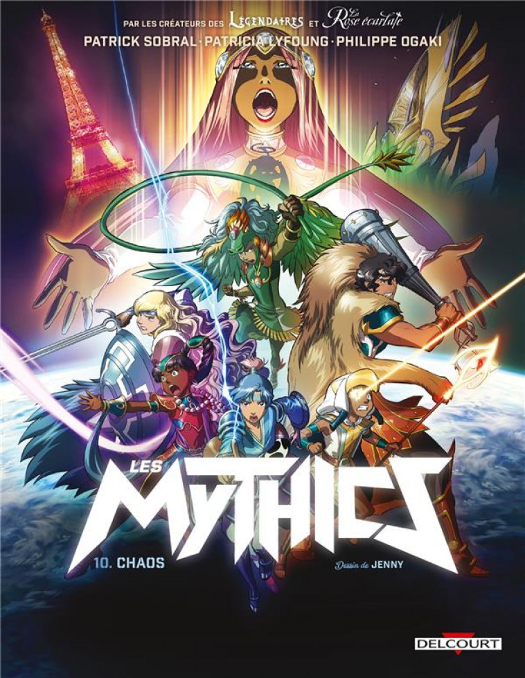 LES MYTHICS T10 - CHAOS - JENNY/OGAKI/LYFOUNG - DELCOURT