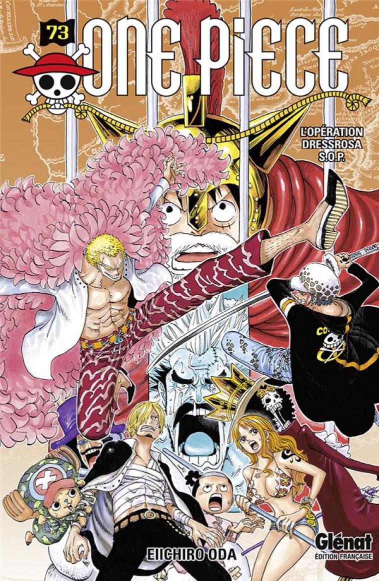 ONE PIECE - EDITION ORIGINALE - TOME 73 - L'OPERATION DRESSROSA S.O.P. - ODA EIICHIRO - Glénat