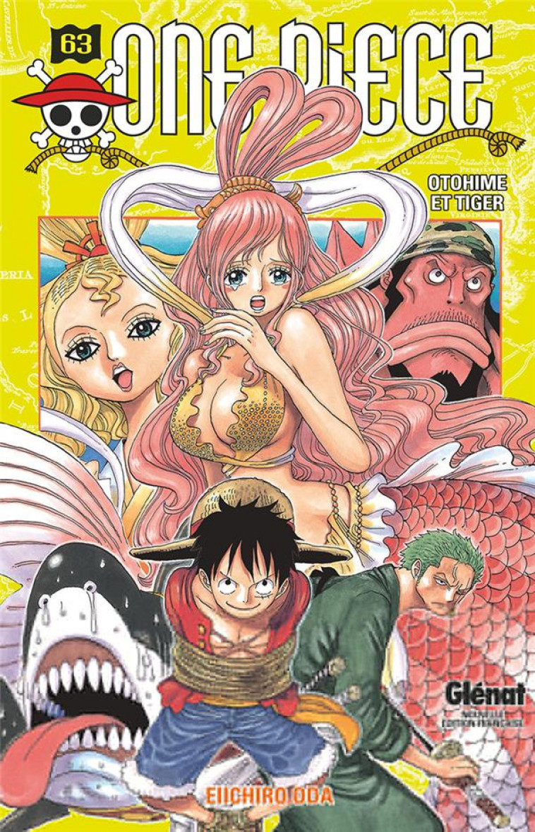 ONE PIECE - EDITION ORIGINALE - TOME 63 - OTOHIME ET TIGER - ODA EIICHIRO - Glénat