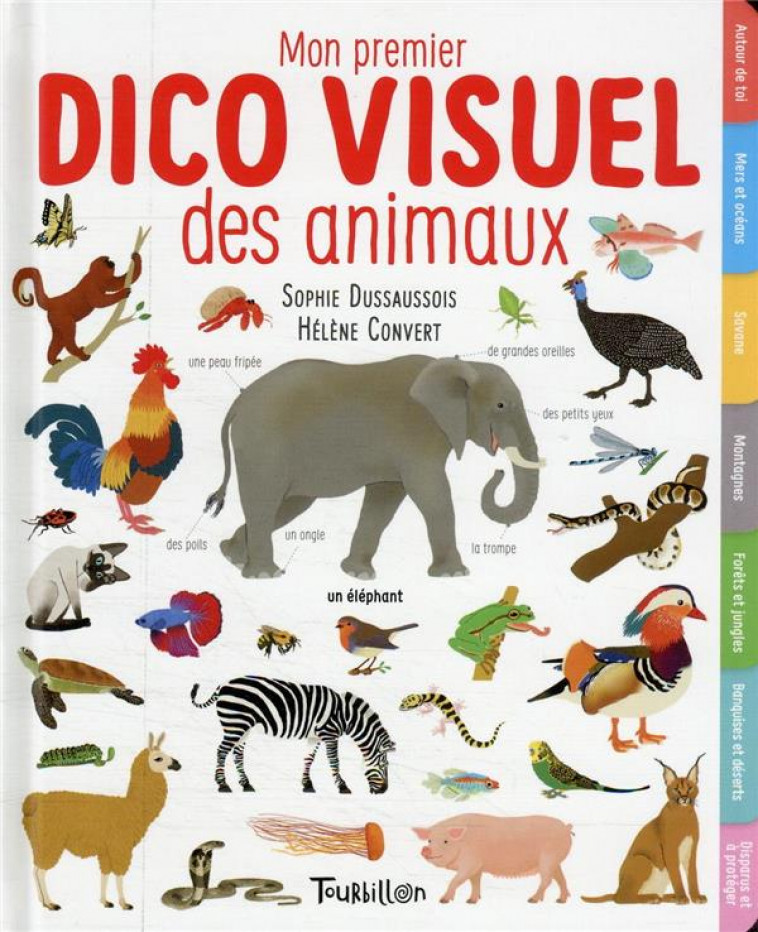 MON PREMIER DICO VISUEL DES ANIMAUX - DUSSAUSSOIS/CONVERT - TOURBILLON