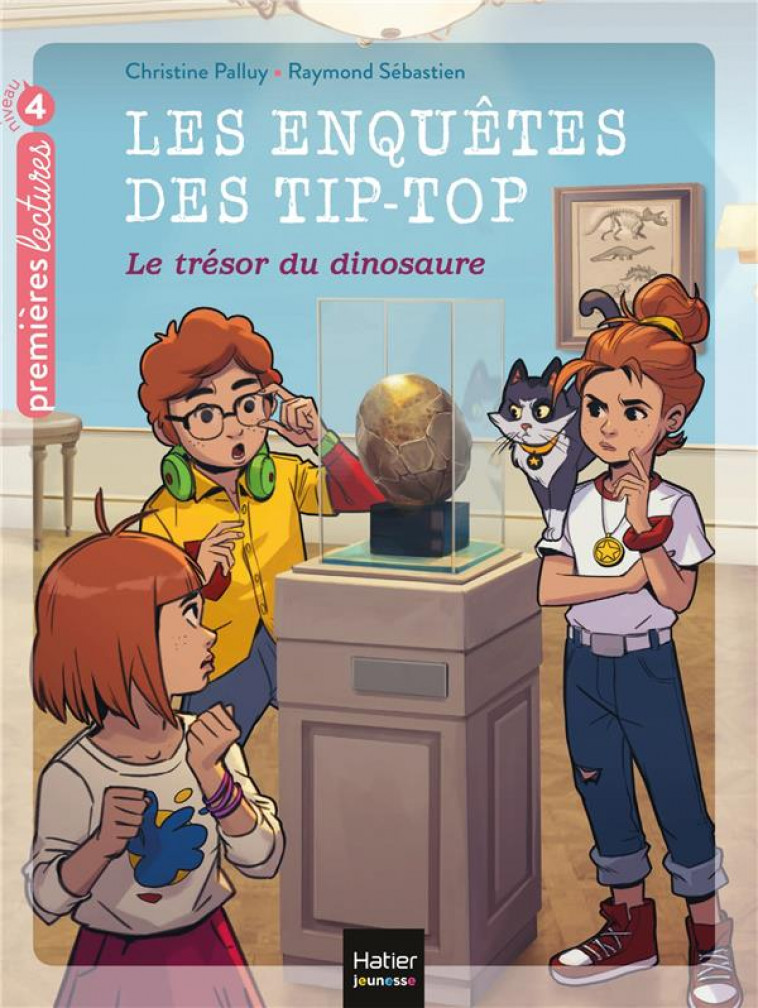 LES ENQUETES DES TIP TOP - T09 - LES ENQUETES DES TIP TOP - LE TRESOR DU DINOSAURE CP/CE1 DES 7 ANS - PALLUY/SEBASTIEN - HATIER SCOLAIRE