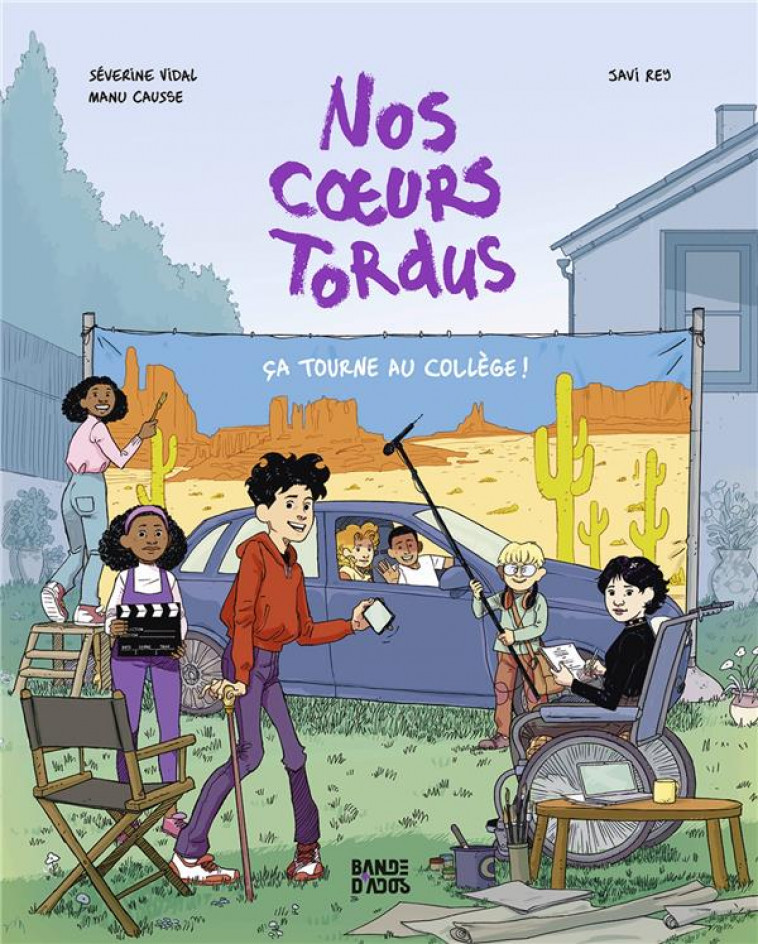 NOS COEURS TORDUS, TOME 01 - CA TOURNE AU COLLEGE - VIDAL/REY - BAYARD JEUNESSE