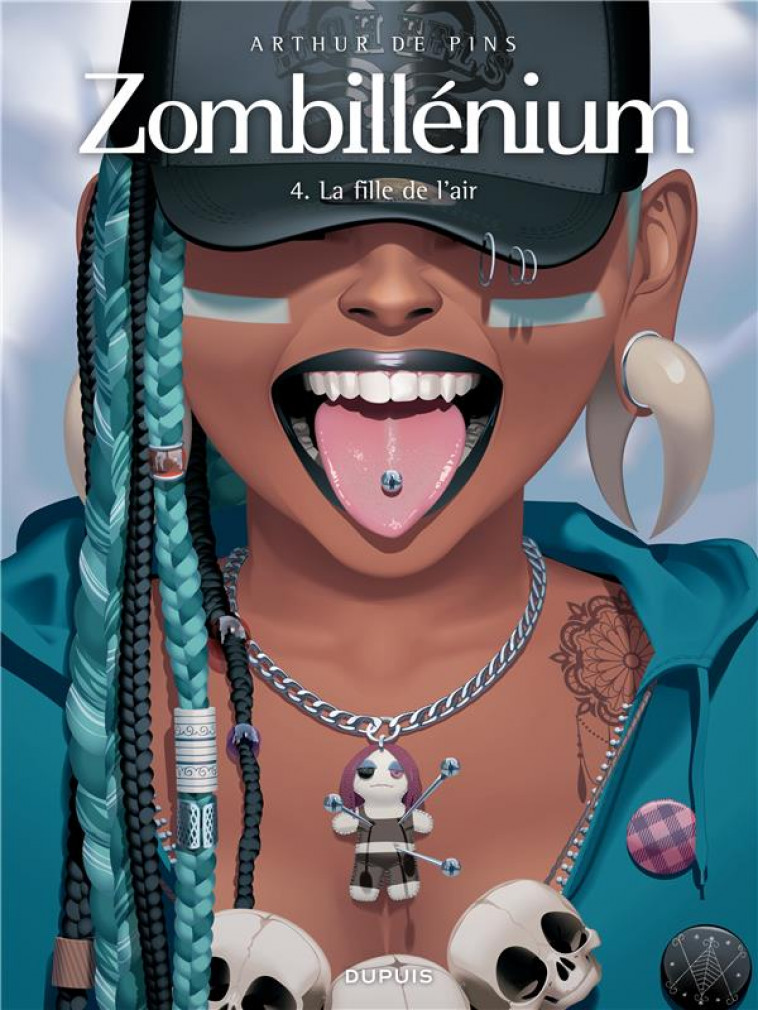 ZOMBILLENIUM - TOME 4 - LA FILLE DE L'AIR - DE PINS - DUPUIS