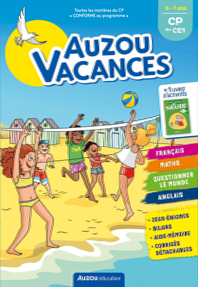 AUZOU VACANCES - DU CP AU CE1 - BAZAILLE SOLLE Bénédicte, Montigny Eric, DELBARRE Charlène - AUZOU