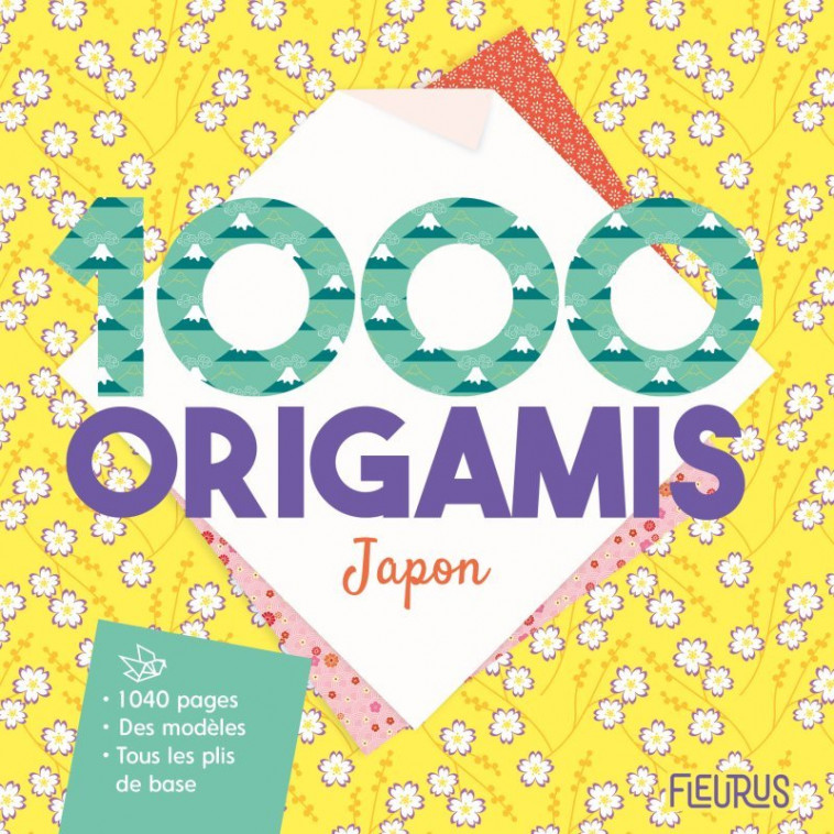 1000 origamis Japon - Jezewski Mayumi - FLEURUS