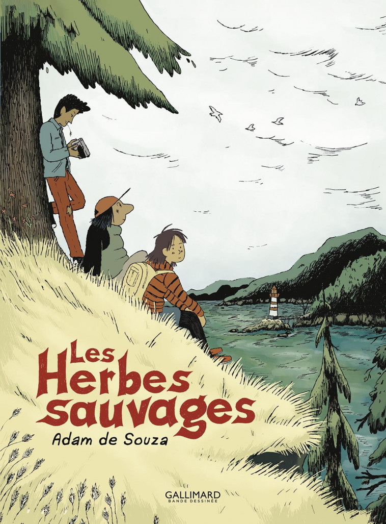 Les Herbes sauvages - De Souza Adam, Casse-Castric Emmanuelle - GALLIMARD BD