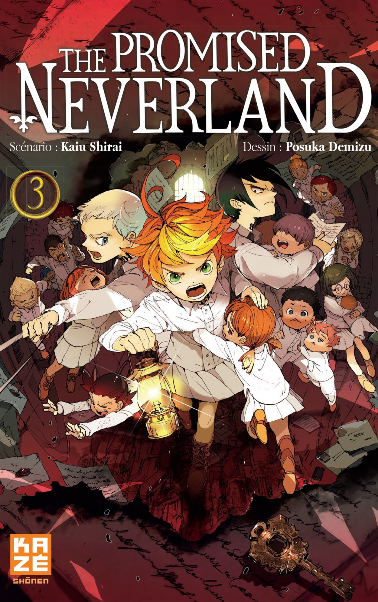 The Promised Neverland T03 - Demizu Posuka, SHIRAI Kaiu - CRUNCHYROLL