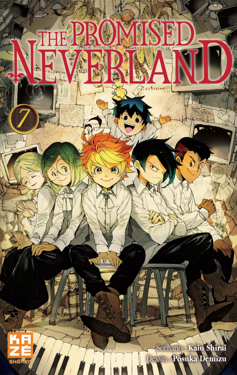 The Promised Neverland T07 - Demizu Posuka, SHIRAI Kaiu - CRUNCHYROLL