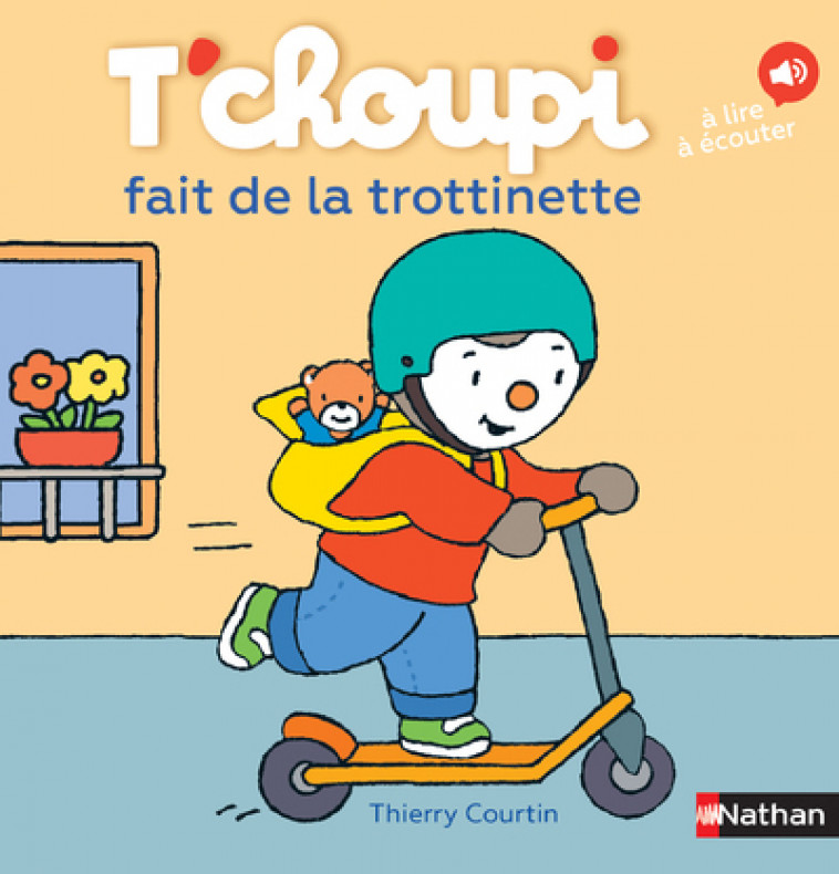 T'choupi fait de la trottinette - Courtin Thierry - NATHAN