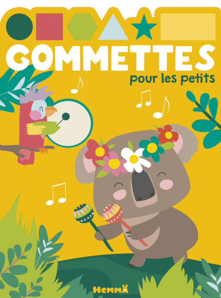 Gommettes pour les petits (Koala musique) - Collectif Collectif - HEMMA