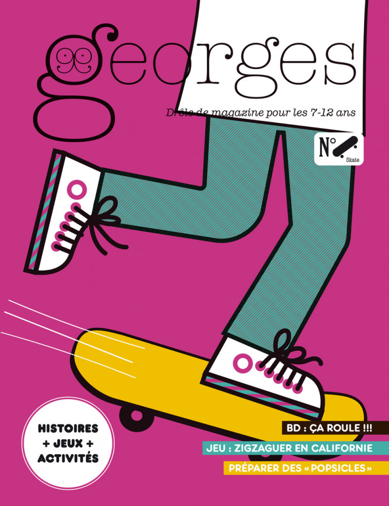 Magazine Georges n°71 Skate - aout/sept 2024 - sébastien touache, Marie Novion, fabien roché, mince&roux mince&roux - MAISON GEORGES