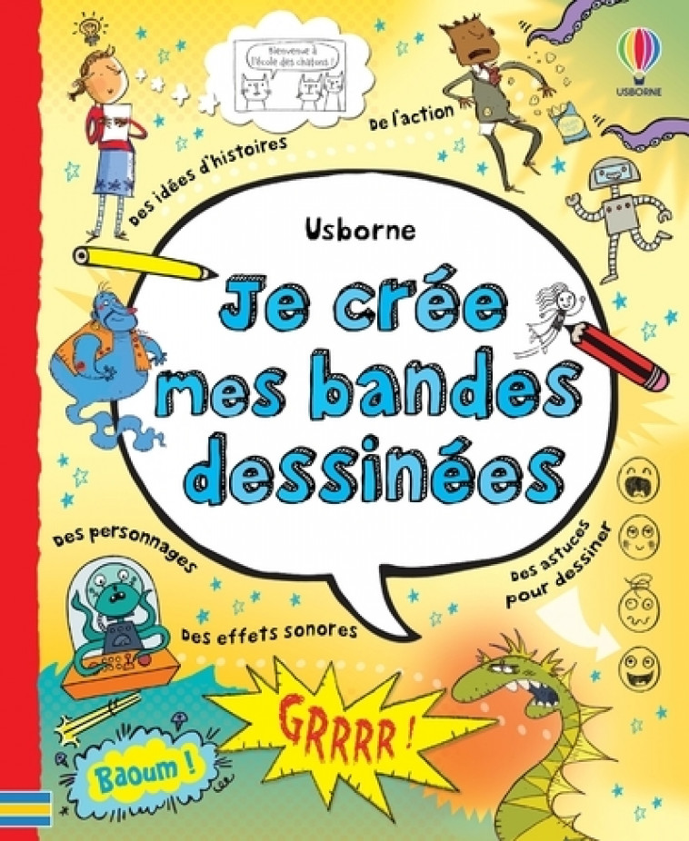 Je crée mes bandes dessinées - Dès 7 ans - Stowell Louie, Collectif Collectif, Collectif  - USBORNE