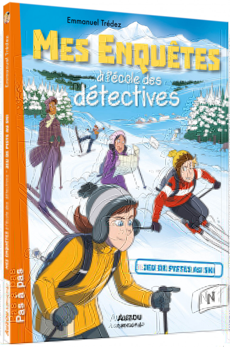 MES ENQUÊTES À L'ÉCOLE DES DÉTECTIVES - JEU DE PISTES AU SKI - Trédez Emmanuel Trédez Emmanuel, Auren Auren, tredez emmanuel , Auren  - AUZOU