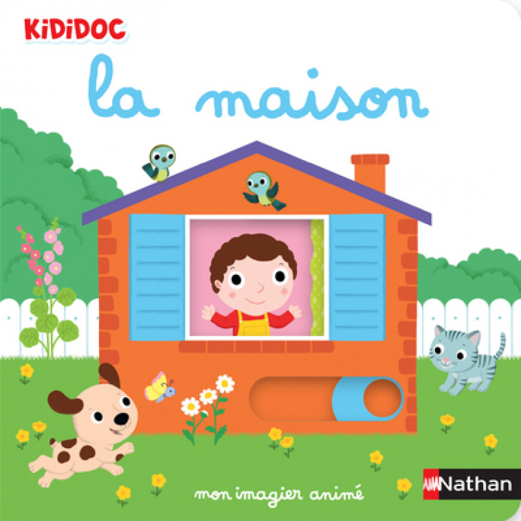 Mon imagier animé la maison - Choux Nathalie - NATHAN